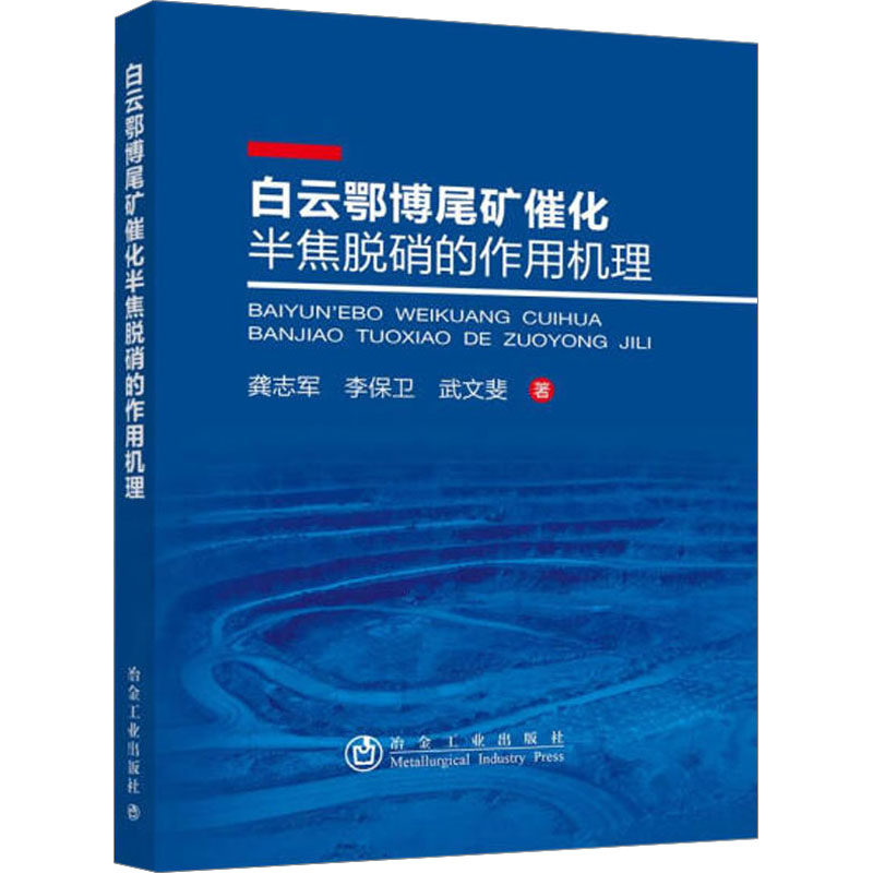 白云鄂博尾矿催化半焦脱硝的作用机理 冶金工业出版社 龚志军,李保卫,武文斐 著 矿业技术