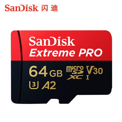 闪迪SD卡64G手机tf内存卡支持4K