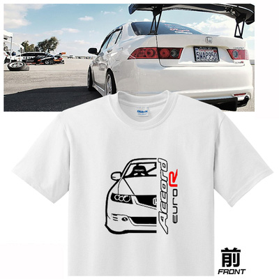 2024年夏季新款机车街车改装车休闲T恤 EK9 DC5R CL9 FD2R CL7
