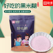 周大黑黑米糊速食早餐代餐五谷杂粮芝麻冲饮粉袋装 450g即冲即饮