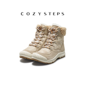 STEPS可至 冬季 新款 COZY 加绒系带防滑雪地靴休闲茸至雪地靴 8131