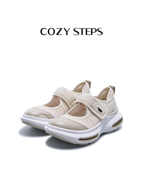 COZY STEPS可至春季新女时尚休闲鞋玛丽珍厚底增高畅走舒适运动鞋