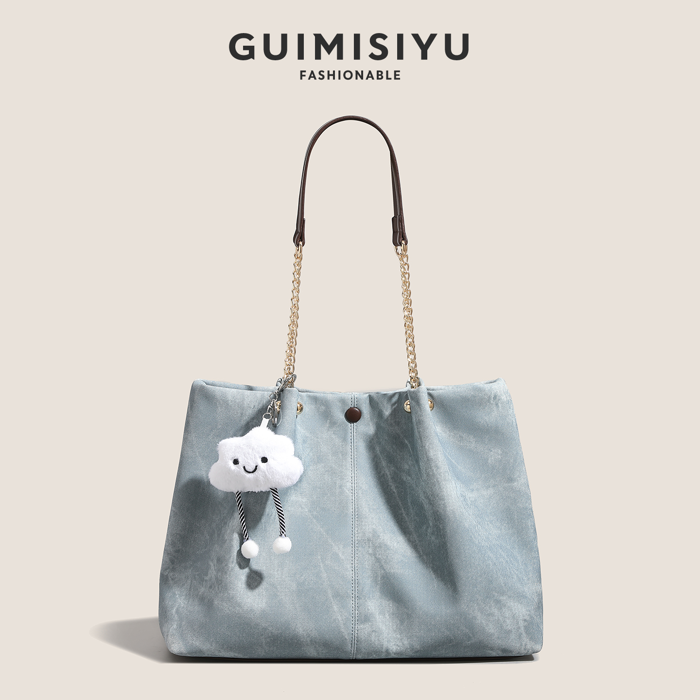 大容量包包上课百搭腋下单肩包