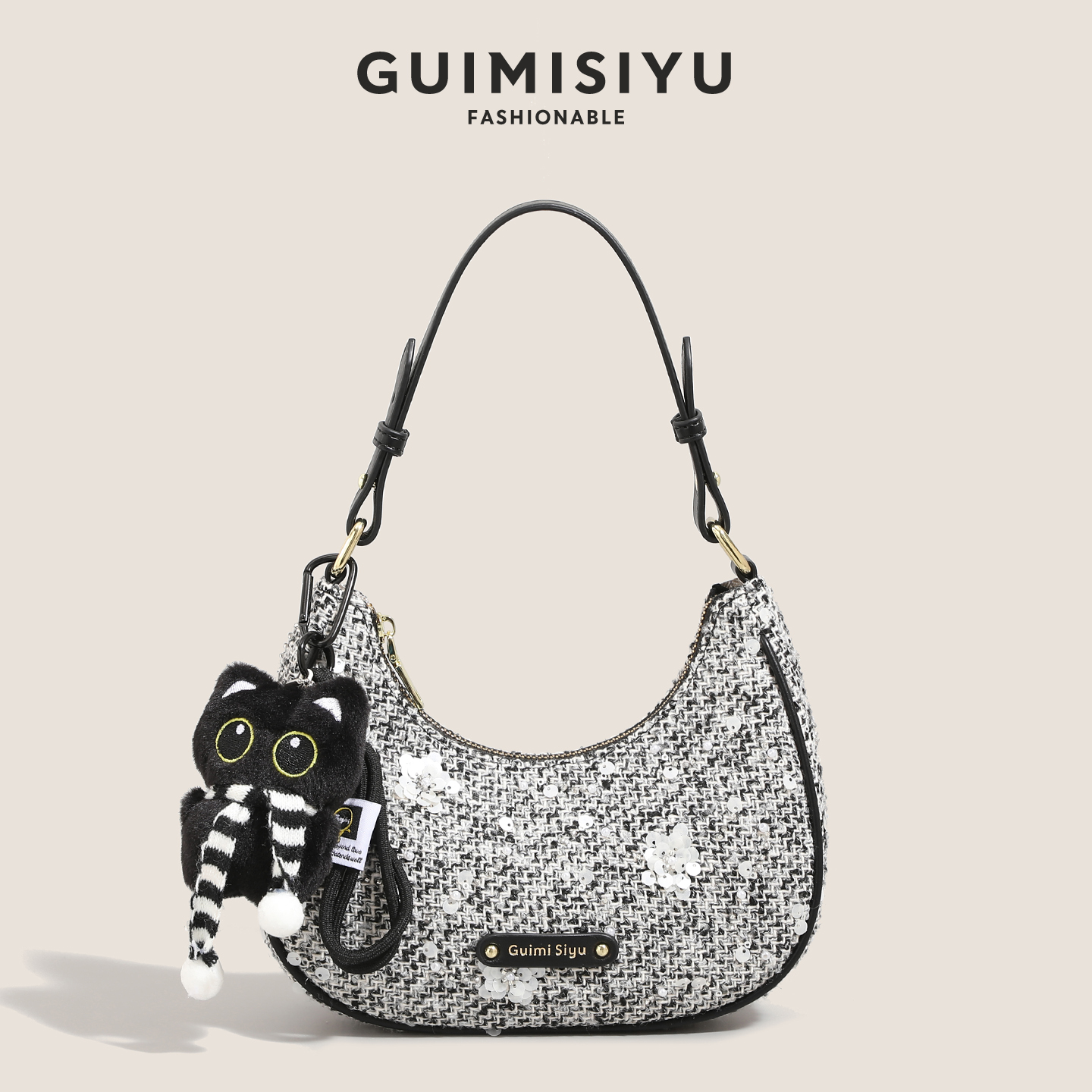 通勤腋下包时尚单肩斜挎包