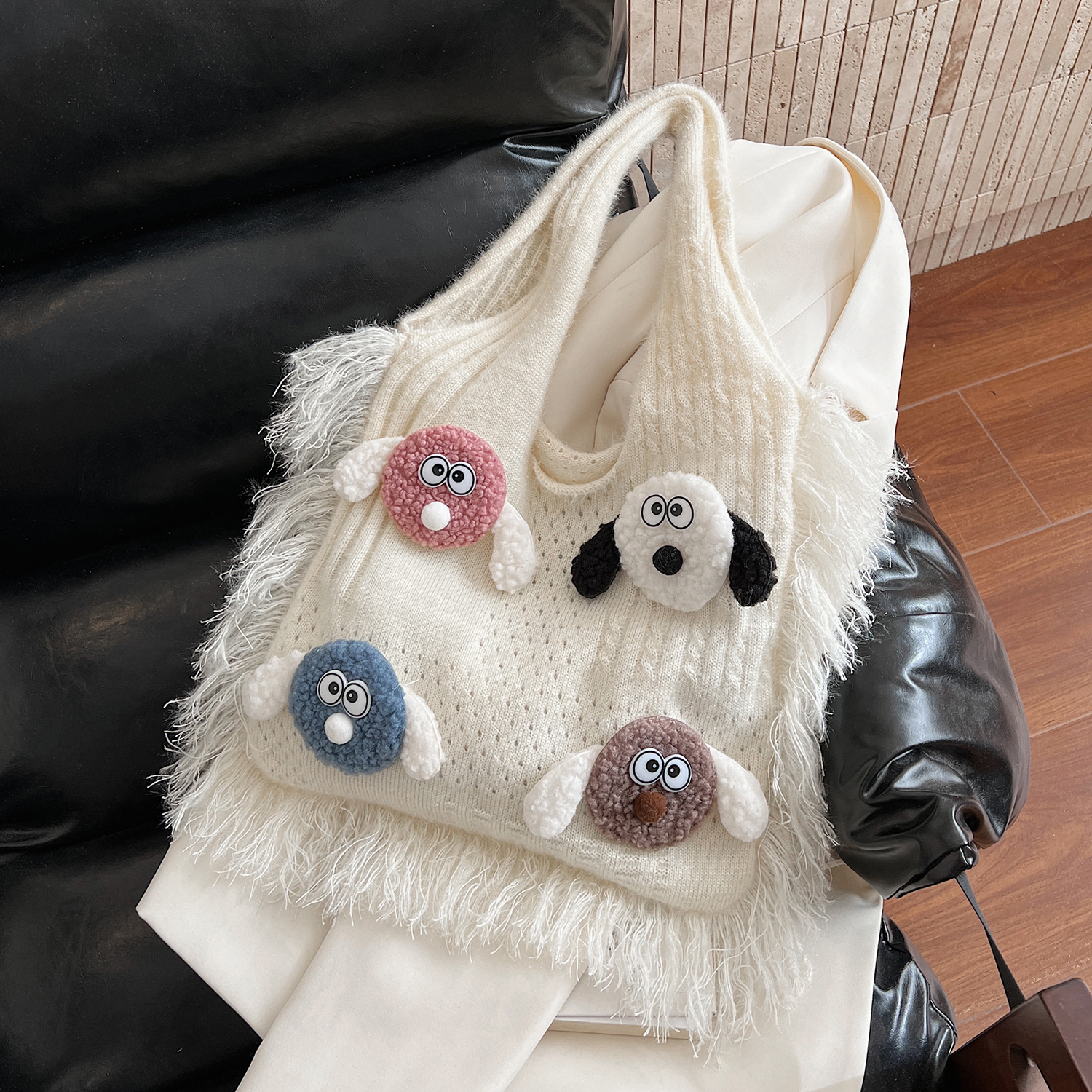 单肩包可爱卡通大容量2025新款