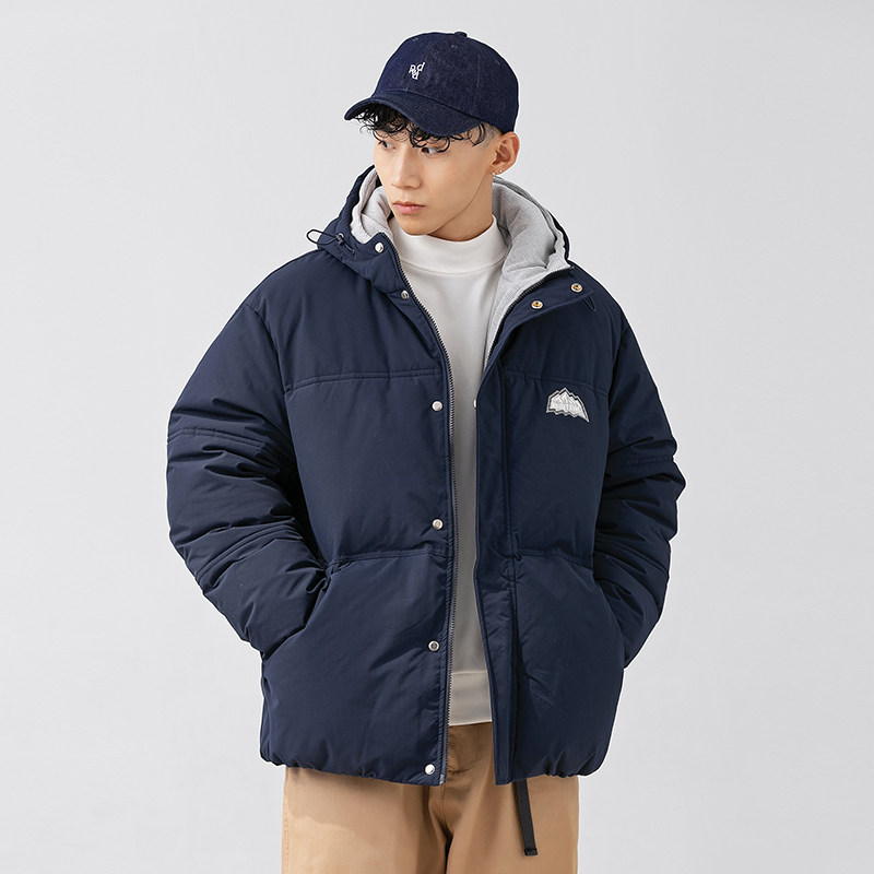 2026冬季新款男装日系原创潮流宽松连帽加厚外套棉服MY322-F205,男装棉衣,电商A101（原外27）