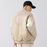 2026冬季新款男装日系潮流拼接棒球领加厚外套棉服JHJK298-F175，男装棉衣，电商A101（原外27）