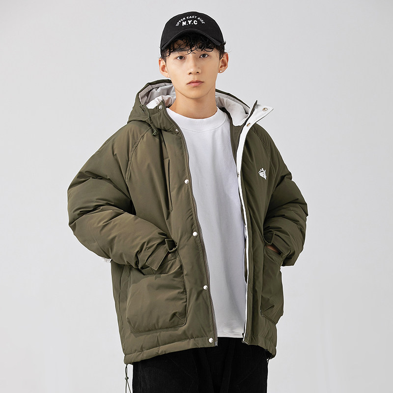2026冬季新款男装日系原创宽松工装连帽外套加厚棉服MY338-F205,男装棉衣,电商A101（原外27）