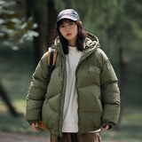 2026冬季新款男装日系潮牌纯色连帽棉衣面包服加厚外套MY298-F195，男装棉衣，电商A101（原外27）