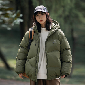 2026冬季新款男装日系潮牌纯色连帽棉衣面包服加厚外套MY298-F195图片