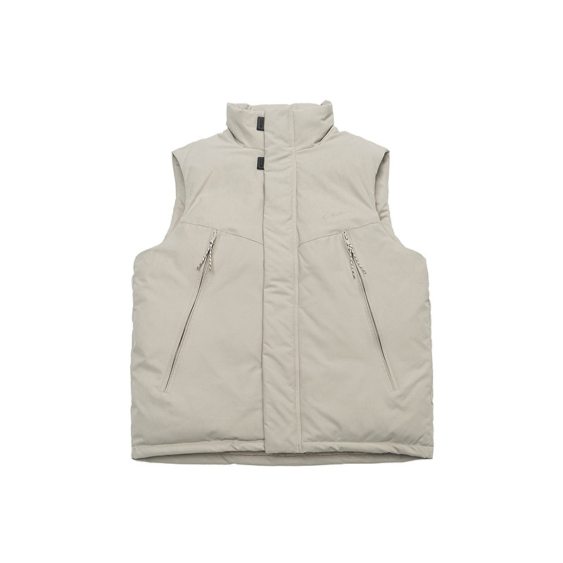 2026冬季新款男装日系潮流宽松纯色加厚棉服马甲外套MJ16-F165,男装棉衣,电商A101（原外27）