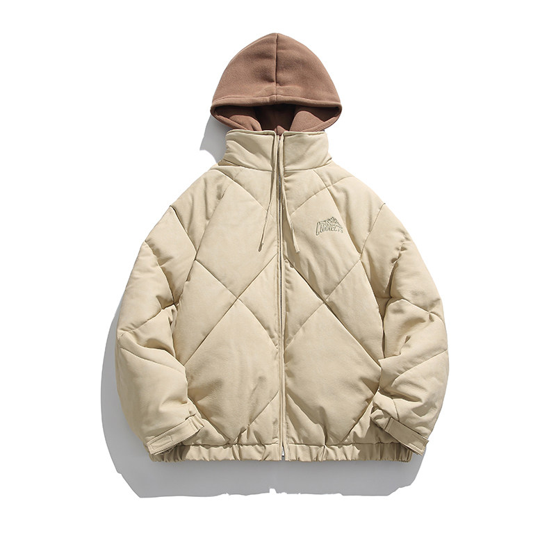 2026冬季新款男装日系潮牌宽松假两件连帽皮衣加厚外套MY292-F235,男装皮衣,电商A101（原外27）