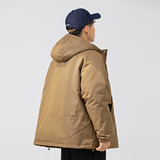 2026冬季新款男装日系潮牌工装连帽加厚外套棉服棉衣MY352--F205，男装棉衣，电商A101（原外27）