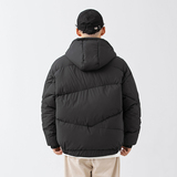 2026冬季新款男装日系潮牌纯色连帽棉衣面包服加厚外套MY298-F195，男装棉衣，电商A101（原外27）