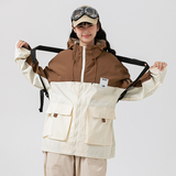 2026秋季新款男装日系潮牌拼接撞色工装连帽外套夹克JK508-F115，男装夹克，电商A101（原外27）