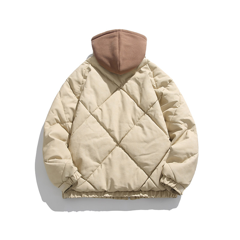 2026冬季新款男装日系潮牌宽松假两件连帽皮衣加厚外套MY292-F235,男装皮衣,电商A101（原外27）
