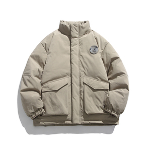 2026冬季新款男日系潮牌宽松休闲立领工装棉服加厚外套MY316-F185图片