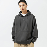 2026春季新款男日系潮牌字母刺绣宽松套头连帽卫衣帽衫WY392-F85，男装卫衣，电商A101（原外27）