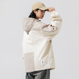 2026秋季新款男装日系潮流拼接撞色休闲连帽夹克外套JK398-F115，男装夹克，电商A101（原外27）