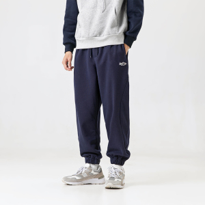 2026冬季新款男装日系宽松运动休闲裤加绒加厚束脚裤卫裤P798-F95图片