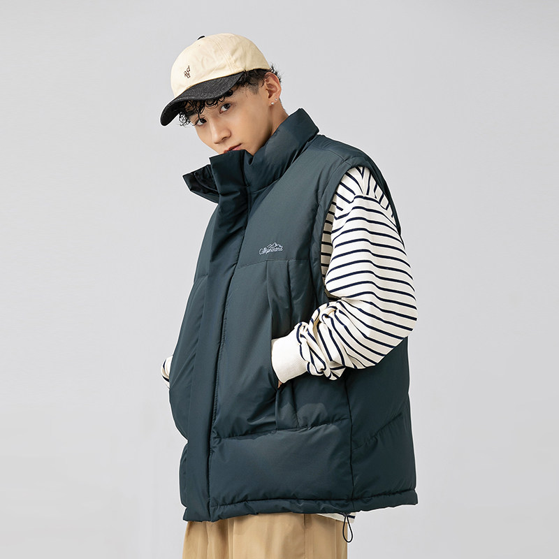 2026冬季新款男日系潮牌宽松立领可脱卸袖加厚外套棉服MY330-F215,男装棉衣,电商A101（原外27）