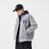 2026春季新款男装日系撞色拼接字母刺绣棒球服外套夹克JK292-F145，男装夹克，电商A101（原外27）