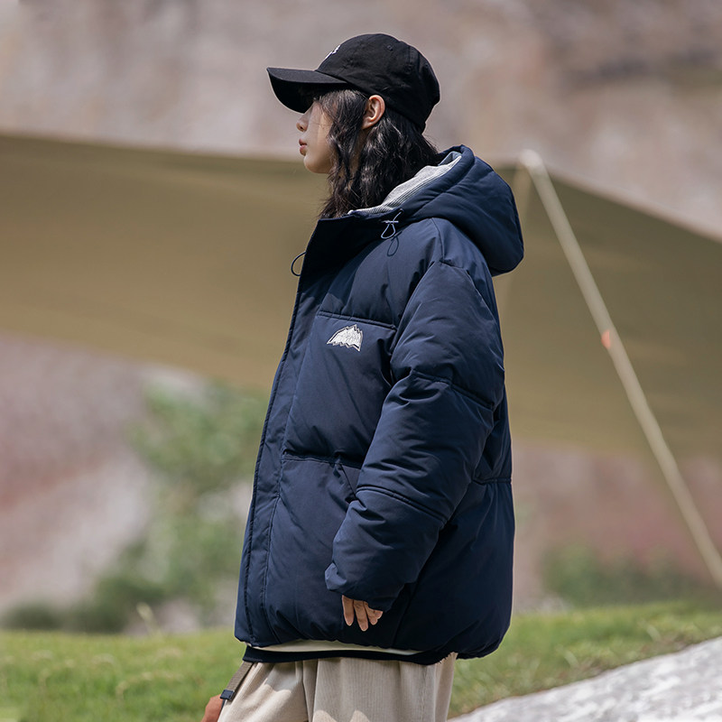 2026冬季新款男装日系原创潮流宽松连帽加厚外套棉服MY322-F205,男装棉衣,电商A101（原外27）