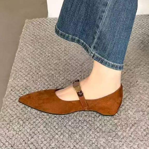 米女鞋26新款时装单鞋跟鞋尖头时尚百搭舒适潮鞋耐磨防滑轻便气质,女鞋,浅口单鞋,淘宝优惠券,粉丝福利购,淘宝优惠卷