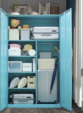 1.2米上海阳台储物柜防晒防水凉露台收纳杂物大容量被子金属衣柜