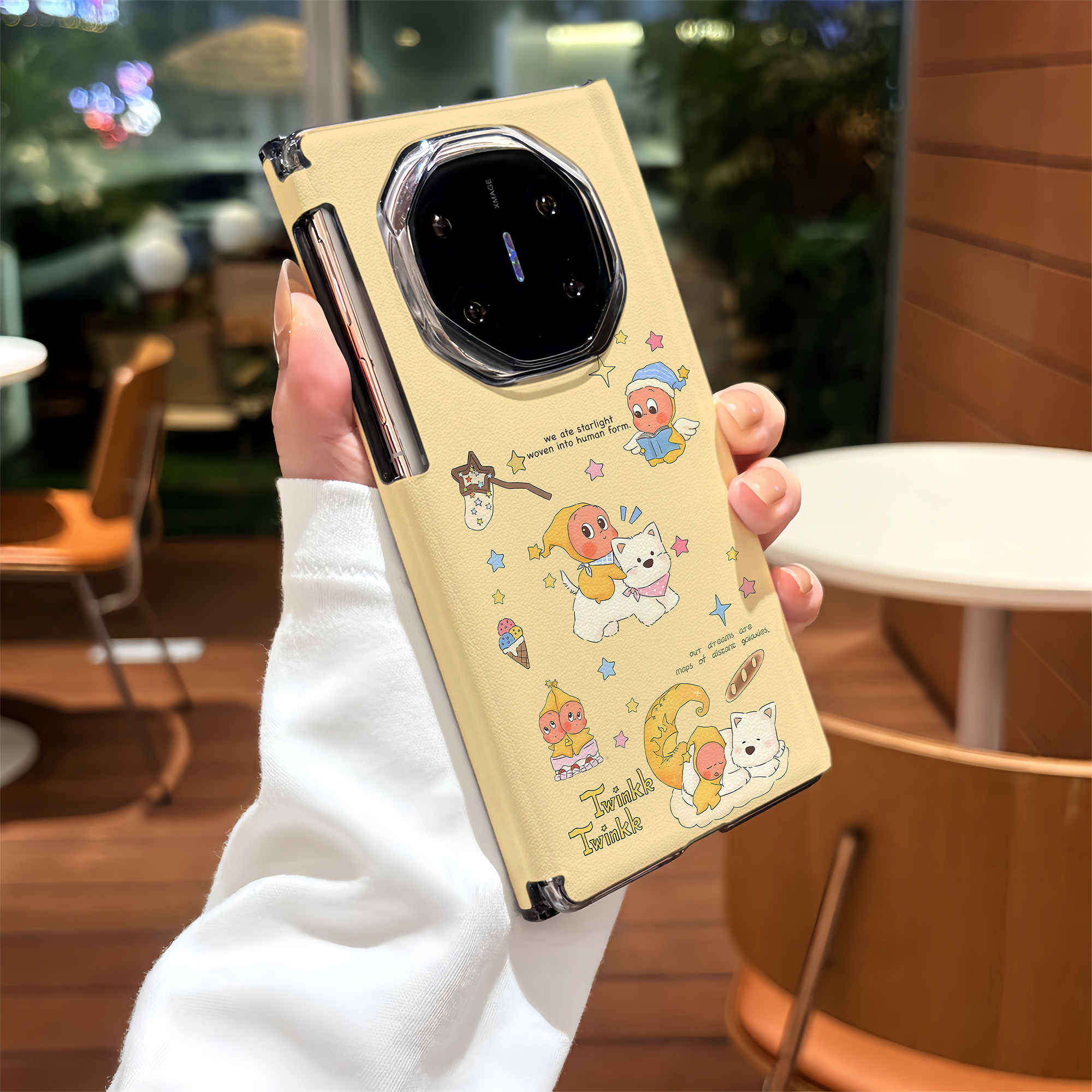 【双中轴磁吸】适用华为mate XTs手机壳西高地星星人非凡大师折叠屏matex7保护套x5典藏x3三折叠女男全包中轴