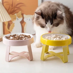 慢食碗狗狗猫碗猫咪狗食盆猫粮碗盘缓食宠物防噎护颈椎陶瓷慢食