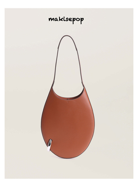 makisepop原皮TB Pierced包琵琶包穿孔手提肩背包新款腋下包椭圆