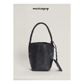 tote 年末清仓特价 编织水桶woven 纯手工编织腋下包