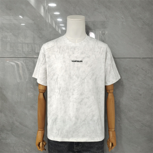 大码 男式 简约套头衫 圆领短袖 青年夏装 新款 半袖 男 休闲印花t恤夏季