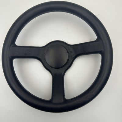 280MM儿童车方向盘塑料款带盖子卡丁车沙滩车成人配件转向盘