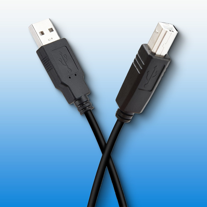 适用GODEX科诚G500U G530U/斑马GK888t GT800 GT820条码标签打印机USB数据线电脑连接线