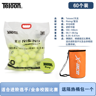 天龙网球专业训练球高弹耐打耐磨