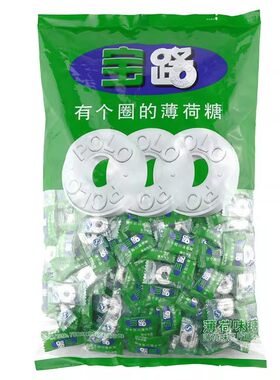 Nestle/雀巢润喉糖薄荷糖果750克