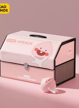 屁桃汽车后备箱储物箱可爱apeach车用尾箱可折叠收纳箱整理箱ryan