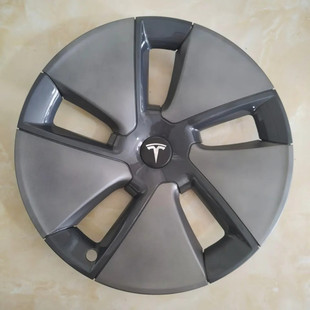 适用21-23款特斯拉Model3轮毂盖罩18寸轮胎盖装饰改装色保护圈帽