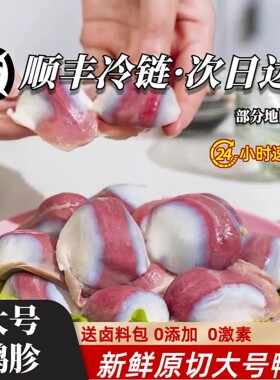 【顺丰包邮】送料新鲜鸭胗鸭盹鸭胃鸭胗生鲜冷冻鸭肫烧烤卤味食材