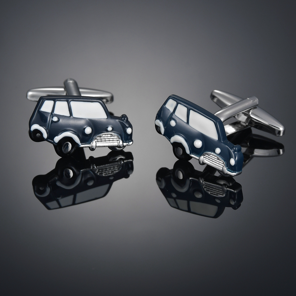 彩色时尚风商务男士袖扣夏季新品