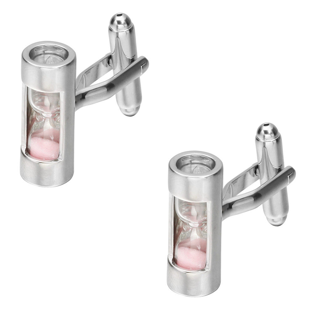 镭射系列 多彩沙漏袖扣 法式长袖衬衫袖钉 衬衣配饰Cufflinks