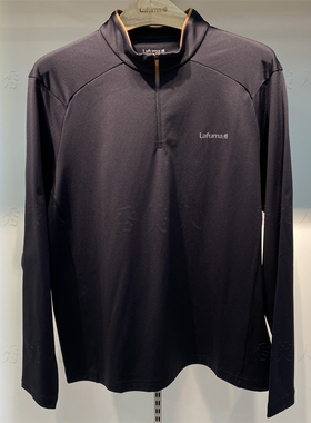Lafuma乐飞叶国内专柜正品代购25年秋款男士半拉链T恤LMTS5CL81