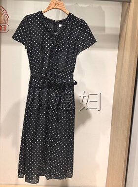 BEAN POLE滨波国内专柜代购2026秋季女士休闲连衣裙BF6771C515
