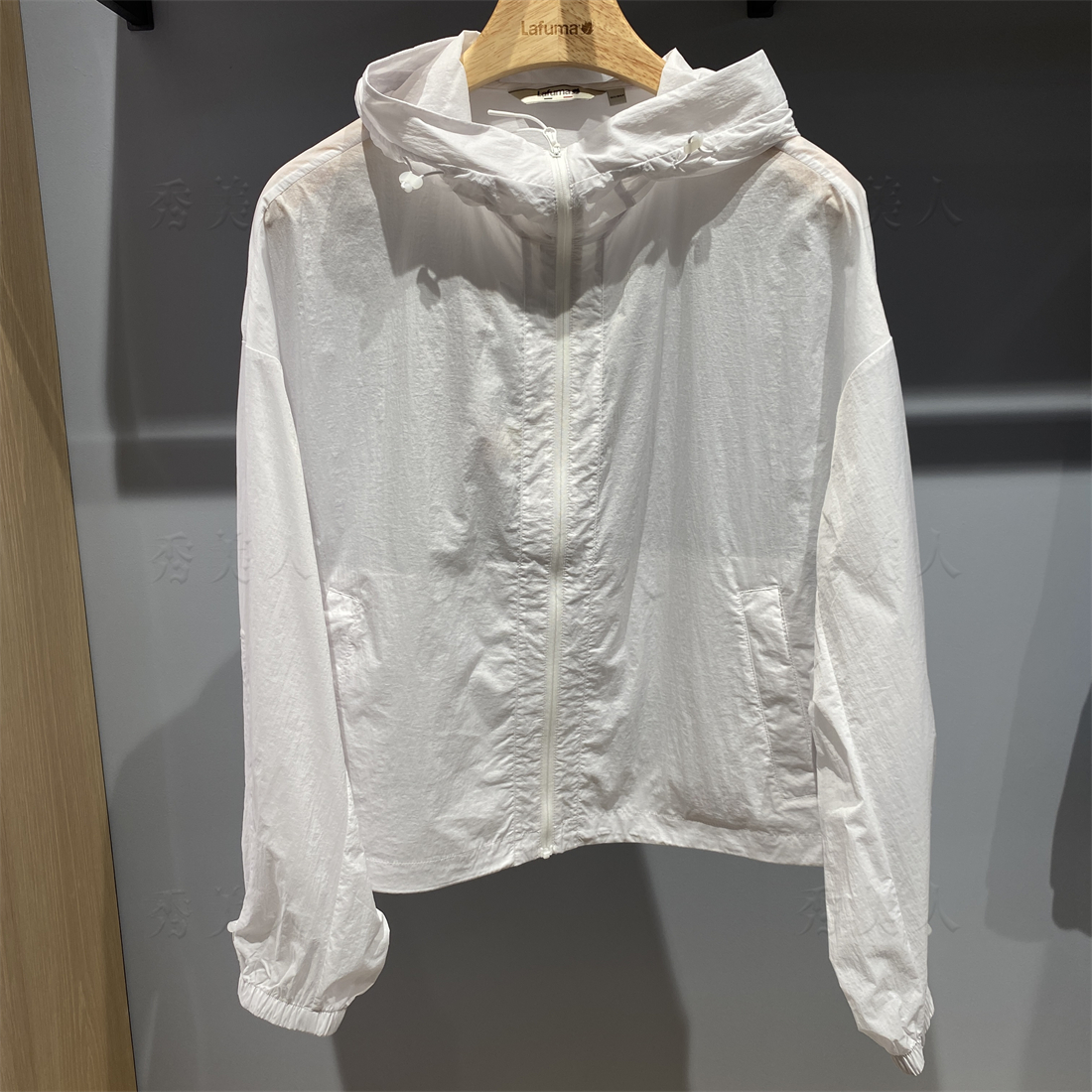 Lafuma乐飞叶国内专柜正品代购25年夏款女士防晒薄外套LFJA5BP27