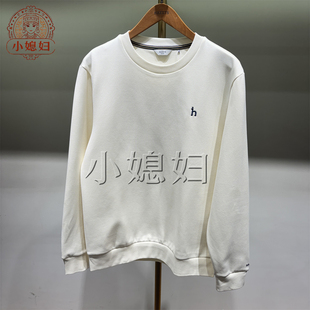 Hazzys哈吉斯男装国内专柜代购26年春季圆领休闲卫衣ABTZE0DAE07