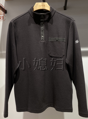 Lafuma乐飞叶国内专柜正品代购26春季男士半拉链长袖T恤LMTS6AL15