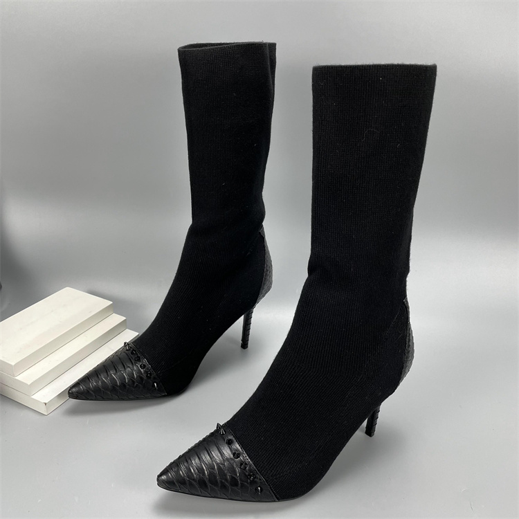 其他细高跟瘦瘦靴尖头