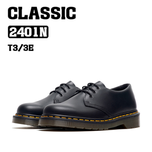 2401薄底软皮3孔通勤百搭马丁小皮鞋 BOSITU 系列新款 经典 女 CLC